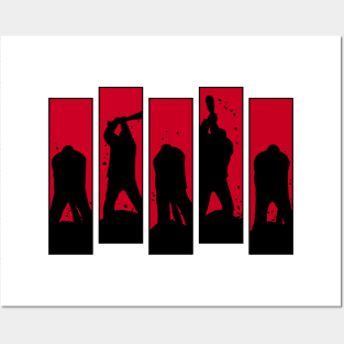 Negan 100 Staggered Posters and Art